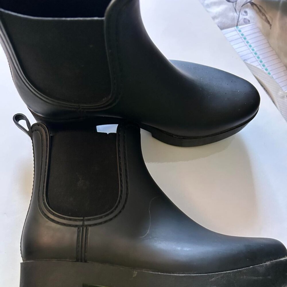 Jeffrey Campbell Matte Black Winter Boots